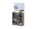 Botník se zrcadlem Doros Kassel Cannolo 3 DTD 97×40×110 (42005503)