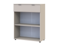 Komoda Doros Ron 2 2 dveře 1 zásuvka Kašmír 80 × 38 × 100 (41516044)