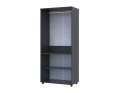Skříň na oblečení Doros Thorn Antracit 2 DTD tyč 90х51.6х200 (44900443)