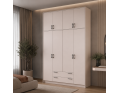 Šatní skříň Doros Rondy s s vysokým nástavcem Kašmír 4 dvere 160x52x260 (80738488)