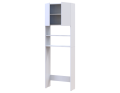 Skříň na pračku Doros Lola Mini Bílý DTD 64×26,6×190 (41516023)