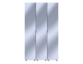 Set Doros Gelar Grafit 3 zrcadla 117 × 49,5 × 203,4 (42002167)