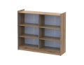 Botník se zrcadlem Doros Kassel Dub Evok 4 DTD 128×40×110 (42005501)