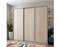 Šatní skříň Doros City Light Dub Sonoma 3 DTD 225×60×225 (42002137)