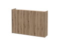 Botník se zrcadlem Doros Kassel Dub Evok 5 DTD 159×40×110 (42005502)