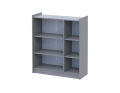 Botník se zrcadlem Doros Kassel Šedý 3 DTD 97×40×110 (42005509)