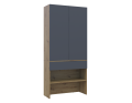 Předsíň Doros Split Dub Artisan/Grafit DTD 94 × 39 × 200 (44900271)