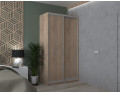 Šatní skříň Doros City Light Dub Sonoma 2 DTD 120×45×225 (42002011)