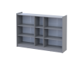Botník se zrcadlem Doros Kassel Šedý 5 DTD 159×40×110 (42005511)