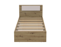 Postel Doros Rondi Jednolůžková Dub Artisan/Kašmír 90x200 (44900529)