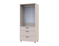 Skříň na oblečení Doros Thorn Kašmír 2 DTD/3Š tyč 90х51.6х200 (44900449)
