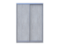 Šatní skříň Doros City Light Borovice Natti 2 DTD 150×60×225 (80736506)
