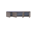 TV stolek Doros Lévia Cannolo 4 dveře 160×35×33 (41516197)