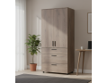 Skříň na oblečení Doros Thorn Cremona Cannolo 2 DTD/3Š tyč 90х51.6х200 (44900429)