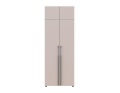 Šatní skříň se zásuvkami a nástavcem Doros Kasper Kašmír 2 LTD 90×48×245  (42005538)