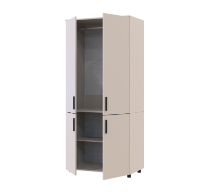 Skříň na oblečení Doros Thorn Kašmír 2 DTD tyč 90х51.6х200 (44900447)