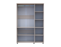 Skříň na oblečení Doros Thorn Kašmír 3 DTD tyč 135x51.6x200 (44900495)