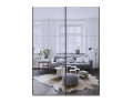 Šatní skříň s posuvnými dveřmi Doros G-Caiser Kašmír 2 zrcadla / 3 části 180x60x240 (42005324)