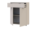 Komoda Doros Ron 2 2 dveře 1 zásuvka Kašmír 80 × 38 × 100 (41516044)
