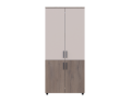 Skříň na oblečení Doros Thorn Cremona Cannolo/Kašmír 2 DTD police 90х51.6х200 (44900452)