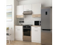 Kuchyně Lea Doros 1,8 m Bílá/Dub Sonoma DTD 180×60×250 (81000010)