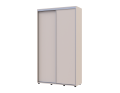 Šatní skříň s posuvnými dveřmi Doros Sigma Slim Kašmír 2 dveře 120x45x214.4 (42005446)