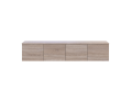 TV stolek Doros Levia Dub Sonoma 4 dveře 160x35x33 (41516300)