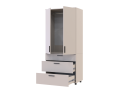 Skříň na oblečení Doros Thorn Kašmír 2 DTD/3Š tyč 90х51.6х200 (44900449)