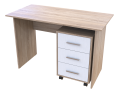 Kancelářský stůl Doros T3 Dub Sonoma / Bílý 120 × 60 × 78 (44900060)