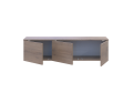 TV stolek Doros Levia Kannolo 3 dveře 130x35x33 (41516291)