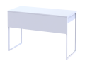 Psací stůl Doros Bart Light Bílý 120×55×78,1 (41510122)