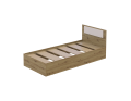 Postel Doros Rondi Jednolůžková Dub Artisan/Kašmír 90x200 (44900529)