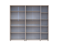 Šatní skříň s policemi Doros Kasper Kašmír 2+3 LTD 225×48×204  (42005546)