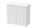 Komoda Doros Ron 3 2 dveře Bílý 80 × 38 × 81 (41516001)