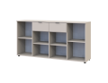Komoda Doros Ron 7 Kašmír 4 dveře 2 zásuvky 160 × 38 × 81 (41516049)