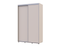 Šatní skříň s posuvnými dveřmi Doros Sigma Slim Kašmír 2 dveře 130x60x214.4 (42005456)