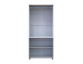 Skříň na oblečení Doros Thorn Borovice Natti/Bílá 2 DTD tyč 90х51.6х200 (44900459)