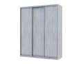 Šatní skříň Doros City Light Borovice Natti 3 DTD 180×60×225 (80736518)