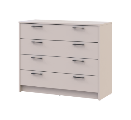Komoda Doros Rondi Kašmír 4 zásuvek 100х40х82 (41516304)