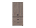 Skříň na oblečení Doros Thorn Cremona Cannolo 2 DTD/3Š tyč 90х51.6х200 (44900429)