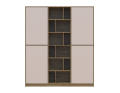 Skříň na oblečení Doros Morgan Dub Artisan/Kašmír DTD 180×40×210 (44900408)