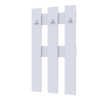 Věšák na oblečení Doros N1 Bílý 65 × 3,2 × 115 (41510008)