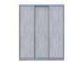 Šatní skříň Doros City Light Borovice Natti 3 DTD 180×60×225 (80736518)