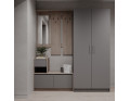 Předsíň Bela a skříň Promo Cremona Cannolo/Šedá 2 DTD 190×48×204 (42005331)