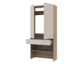 Předsíň Doros Split Dub Artisan/Kašmír DTD 94 × 39 × 200 (44900270)
