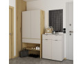 Předsíň Doros Split Dub Artisan/Kašmír DTD 94 × 39 × 200 (44900270)