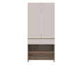 Předsíň Doros Split Dub Artisan/Kašmír DTD 94 × 39 × 200 (44900270)