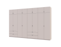 Sada Lukas Kašmír/Kašmír 4+4 dveře 360x50x240 (42005144)