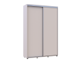 Šatní skříň s posuvnými dveřmi Doros Sigma Slim Kašmír 2 dveře 140x45x214.4 (42005448)