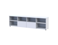 Komoda Doros Ron 4 Bílý 2 dveře 2 zásuvky 180 × 38 × 50 (44900221)